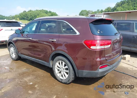 2018 Kia Sorento 2.4L Lx z USA, uszkodzony, nr VIN 5XYPGDA31JG398129